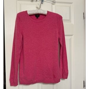 Talbots Pure Cashmere Sweater in Vibrant Pink